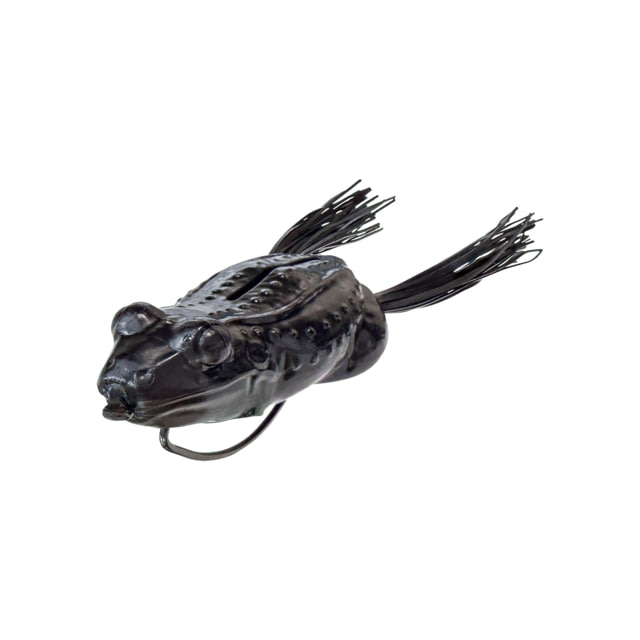 Savage Gear Tough Frog Topwater Soft Bait Pack of 2 4in Black