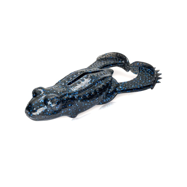 Savage Gear Tough Toad Topwater Soft Bait Pack of 3 4in Black Blue Flake