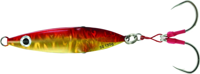 Savage Gear Squish Erratic Swim Jig 2 3/4oz 3-3/4in Gold/Red