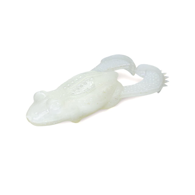 Savage Gear Tough Toad Topwater Soft Bait Pack of 3 3.5in Albino Flash