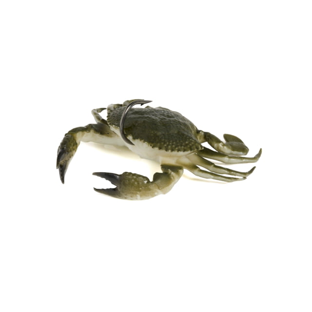 Savage Gear Toughtec Crab Soft Bait Pack of 1 1in Green Crab