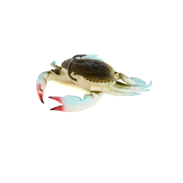 Savage Gear Toughtec Crab Soft Bait Pack of 1 1.5in Blue Crab