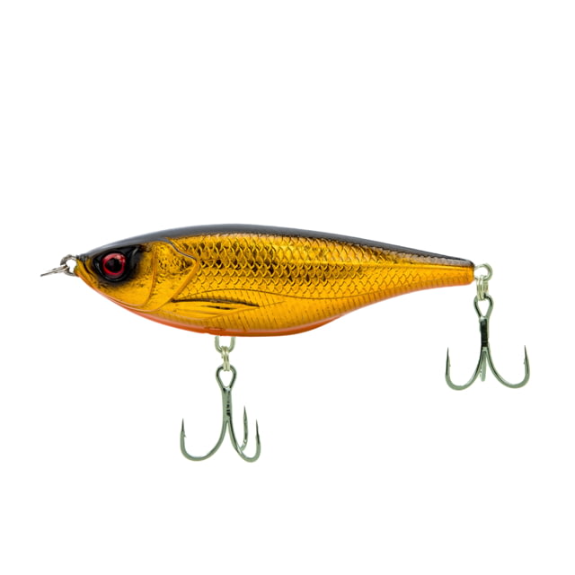 Savage Gear Twitch Reaper Topwater Hard Bait 4.5in 1-1/3oz Gold Black Back