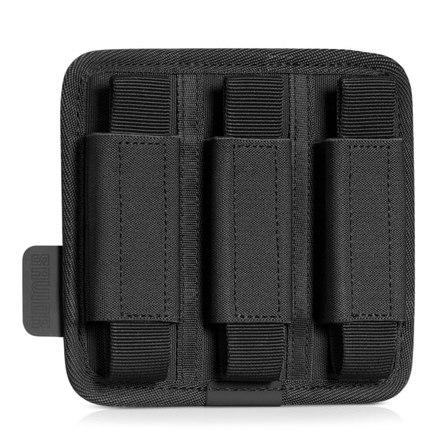 Savior Equipment 3 Slot Pistol Mag Holder Black 6.25 x 5.8 - Savior Equipment