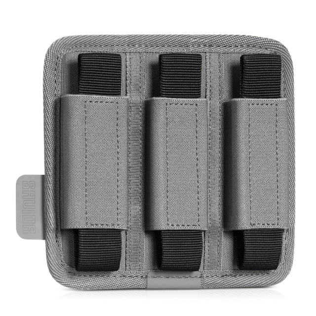 Savior Equipment 3 Slot Pistol Mag Holder Gray 6.25 x 5.8 - Savior Equipment