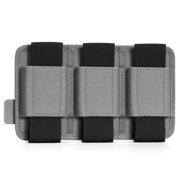USED Savior Equipment 3-Slot Rifle Mag Holder Gray 5.8 H x 3.75 W MP-TNS-RIFXTPE-GS - Savior Equipment