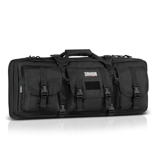 Savior Equipment American Classic Double Rifle Case Black 23.5in L x 12in H