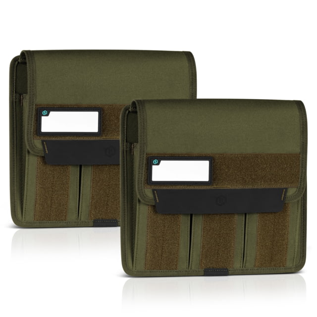 Savior Equipment Mag Buddy Rifle Magazine Pouch OD Green 9.75in H x 10.75in W MP-FD-RIFX3-OG - Savior Equipment