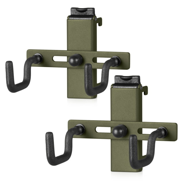Savior Equipment Adjustable Pistol Hanger w/ Double Hook 2-Pack OD Green - Savior Equipment