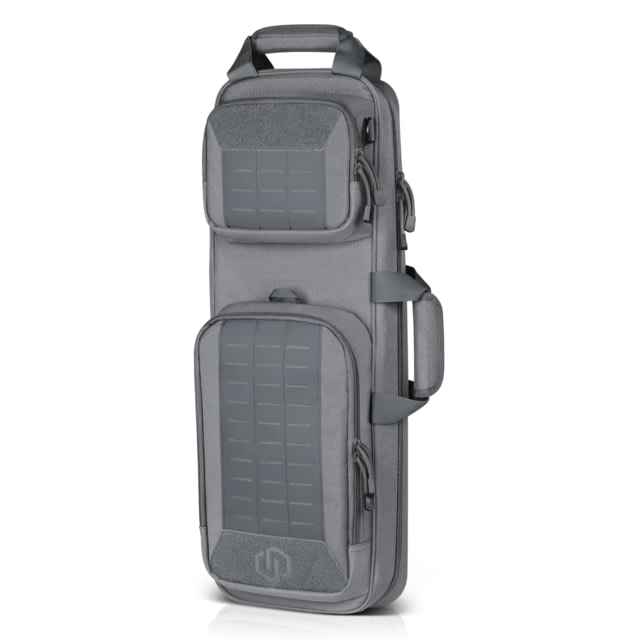 Savior Equipment Urban Takedown Single Rifle Case Grey 27in H x 8in L x 4in D