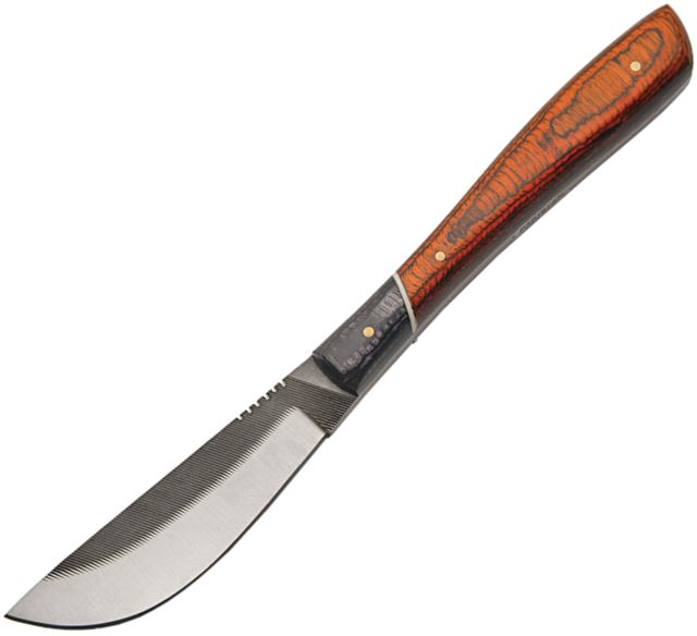 Sawmill Skinner 3 1/2in. high carbon stainless blade Brown pakkawood handle - Sawmill