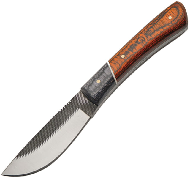 Sawmill Skinner 3 1/4in. high carbon stainless blade Brown pakkawood handle - Sawmill