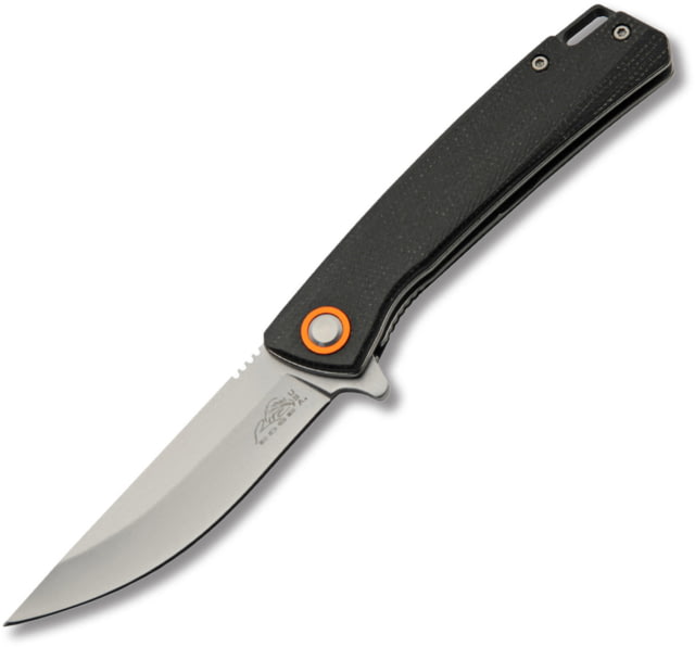 Sawmill SZCO Ruc 4in Folding Knife Black Micarta Folder D2 Steel Blade - Rite Edge