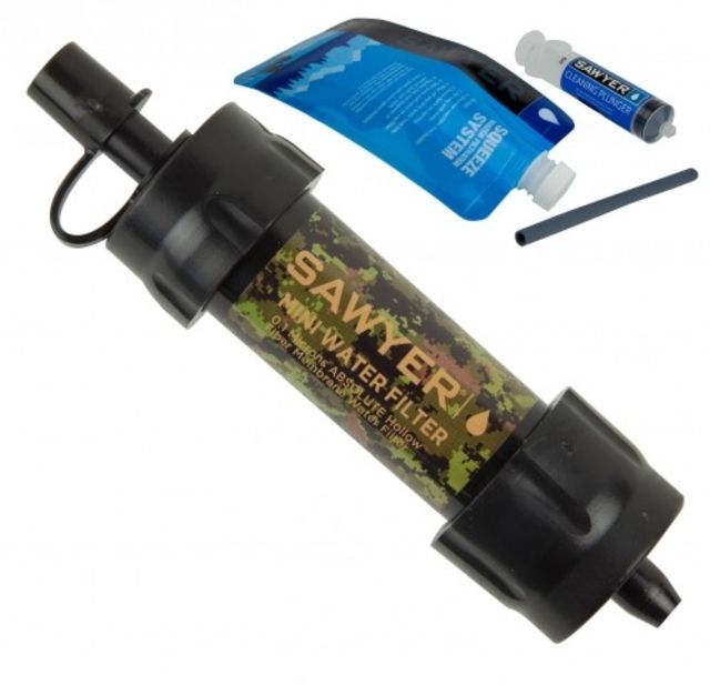 Sawyer Mini Water Filtration System-Camo