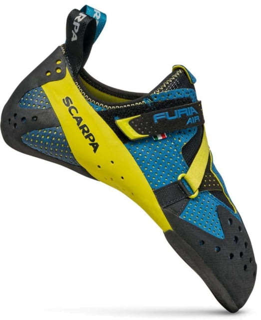 Scarpa Scarpa Furia Air Climbing Shoes Baltic Blue/Yellow 42.5