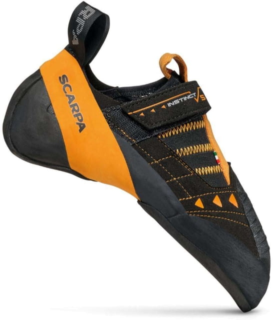 Scarpa Instinct VS Climbing Shoes - Men's Black/Orange 38 Black/Orange 38