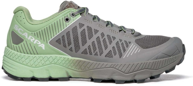Scarpa Scarpa Spin Ultra Trailrunning Shoes - Women's 40 Euro Shark/Mineral Green - $84.20 at Optics Planet