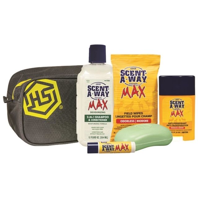 Scent-A-Way Max Shower Kit Black - Scent-A-Way