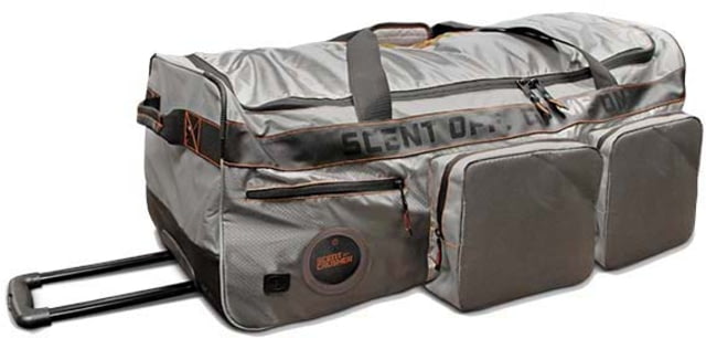 Scentcrusher Halo Series Ozone Roller Bag w/ 10in Insulated External Pocket Grey - Scentcrusher