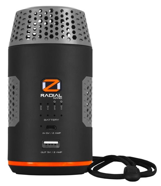 ScentLok OZ Radial Nano Portable Ozone Generator Black - Scentlok