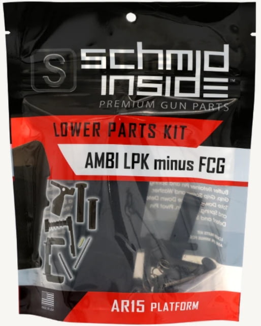 Schmid Inside SI Ambi LPK Minus FCG Lower Parts Kit Black - Schmid Inside