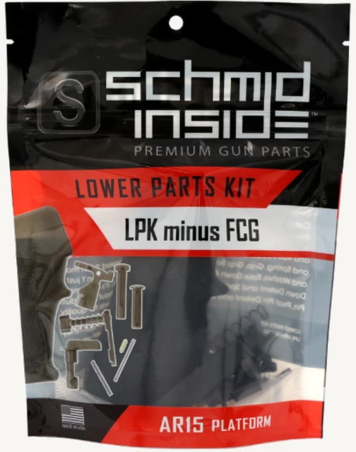 Schmid Inside SI LPK Minus FCG Lower Parts Kit Black - Schmid Inside