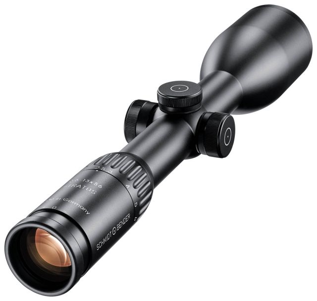 Schmidt & Bender 2.5-13x56 Stratos Rifle Scope w/FlashDot Reticle, Black 751-811-707 by USA Schmidt & Bender Rifle Scopes