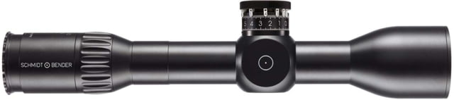 Schmidt & Bender Exos 3-21x50 Rifle Scope, 34 mm, Second Focal Plane, D7 Reticle, 1cm cw ST II-B LT / ST ZC CT, Black, 757-911-75D-M9-E9 by USA Schmidt & Bender Rifle Scopes