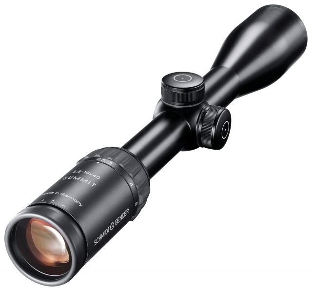 Schmidt Bender Summit 2.5-10x40mm A8 Ret Rifle Scope 952/8 by USA Schmidt & Bender Rifle Scopes