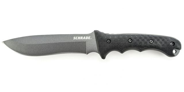 Schrade Large Extreme Survival Fixed Blade Knife Black - Schrade