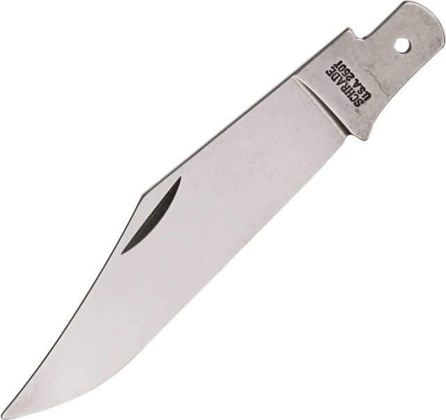 Schrade Folding Knife Blade 25OT Knives - Replacement Blades 4 7/8in Overall 3 5/8in Unsharpened Unpolished SS Clip Blade - Schrade