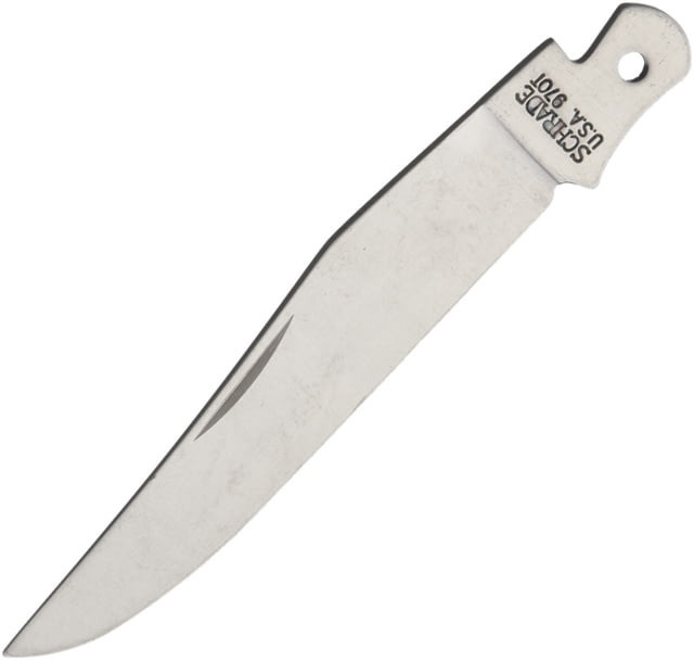 Schrade Folding Knife Blade Fixed Blade Knife 3in Clip Point Handle