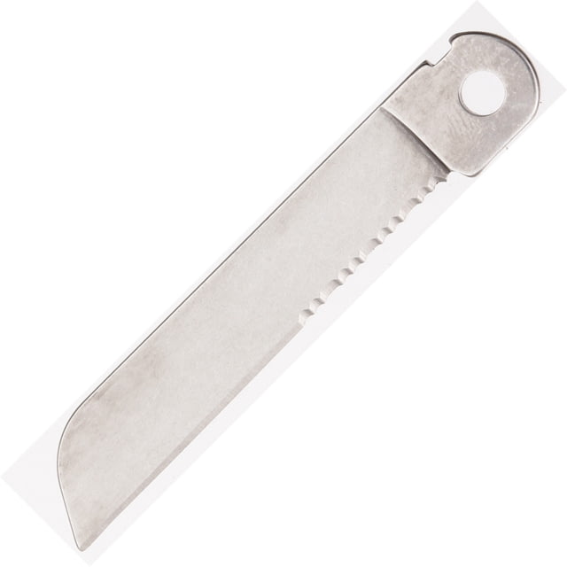 Schrade Folding Tool Sheepsfoot Blade Knife 2 7/8in Overall 2 1/4in Unsharpened Unpolished SS Partially Serrated Sheepsfoot Blade - Schrade