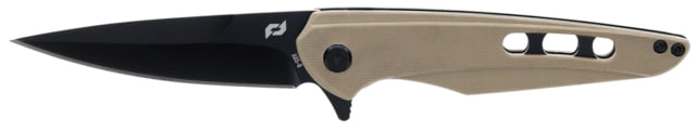 Schrade Kinetic Folder AUS-8 Blade Clip Point G10 HandleTan