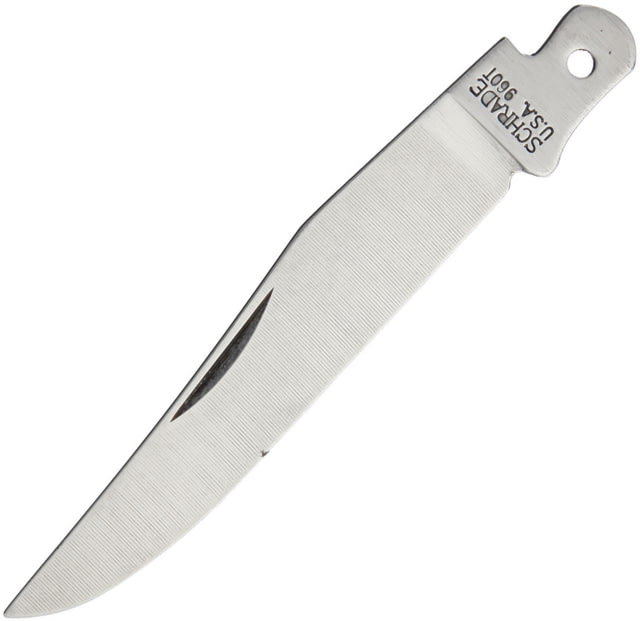 Schrade Knife Blade Knives - Replacement Blades 3.88in Overall Satin SS Clip Point Blade - Schrade