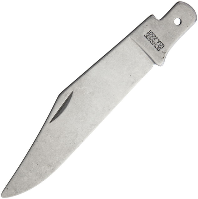 Schrade Knife Blade Knives - Replacement Blades 4.75in Overall Satin SS Clip Point Blade - Schrade