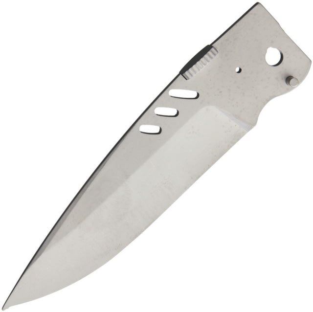 Schrade Knife Blade Knives - Replacement Blades 4in Overall Bead Blast Finish SS Drop Point Thumb Stud - Schrade
