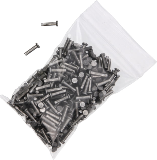 Schrade Knifemaking Handle Pins 1/8" head diameter. 3/8" overall Steel construction - Schrade