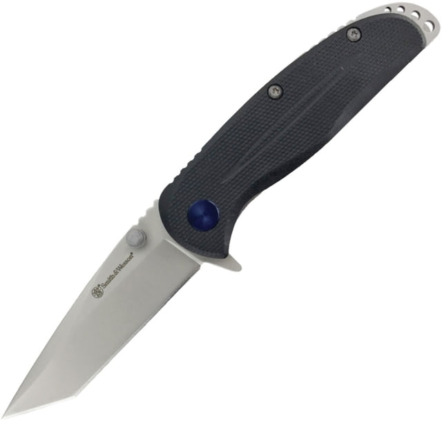 Schrade Old Timer Fixed Blade Knife Old Timer 8in Overall 3.75in Satin SS Blade Black Nylon Handle Inlay Shield Black Leather Belt Sheath Black
