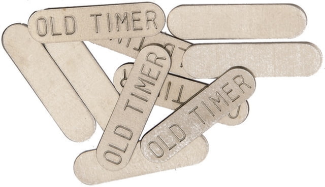 Schrade Old Timer Medium Shield Old Timer Pack Of 10 Nickel Silver Construction - Schrade
