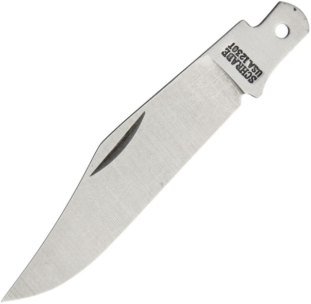 Schrade  Knife Blade - Replacement Blades 3.75in Overall Satin SS Clip Point Blade - Schrade