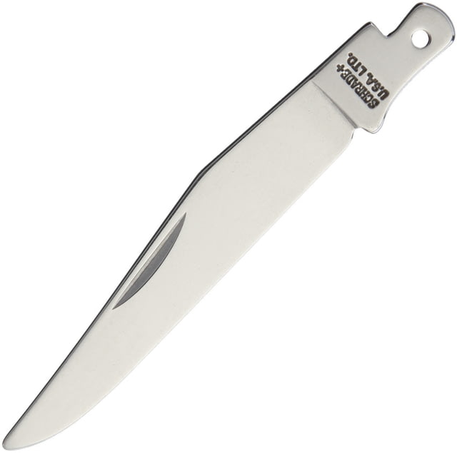 Schrade  Knife Blade - Replacement Blades 3.5in Overall Mirror SS Clip Point Blade - Schrade