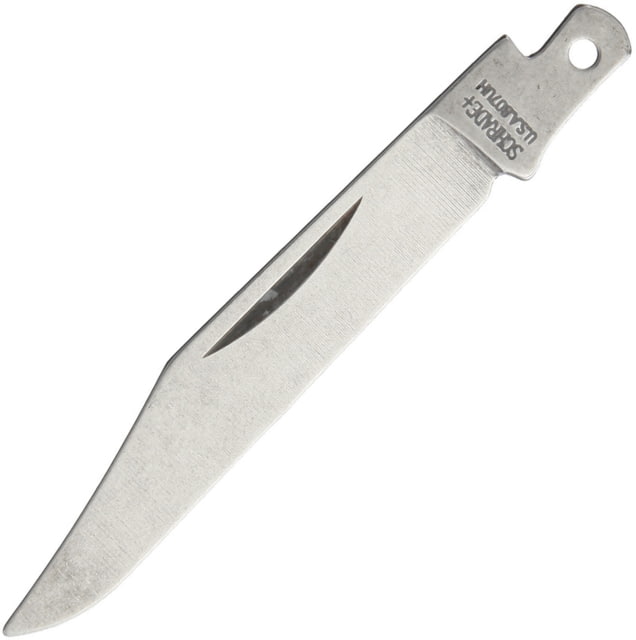 Schrade  Knife Blade - Replacement Blades 2.38in Overall Satin SS Clip Point Blade - Schrade