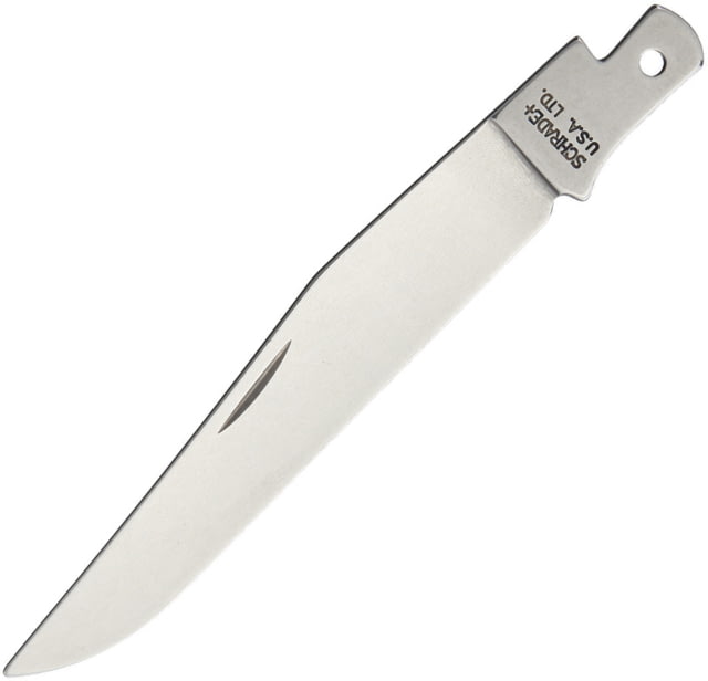 Schrade  Knife Blade - Replacement Blades 3.5in Overall Mirror SS Clip Point Blade - Schrade
