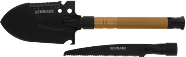 Schrade Shovel Saw Combo W/ W/ Sheath And Other Tools - Schrade