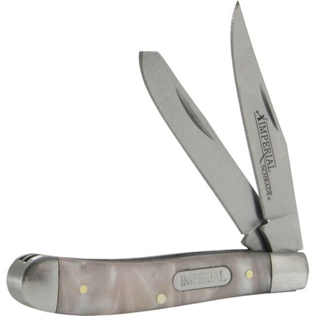 Schrade Imperial Stainless Steel 3 Blade Pocket Knife - IMP18PS