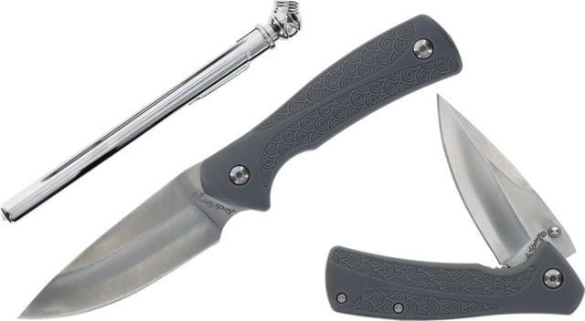 Schrade Uncle Henry Gift Set SCHP Fixed Blade Knife Gray nylon - Schrade