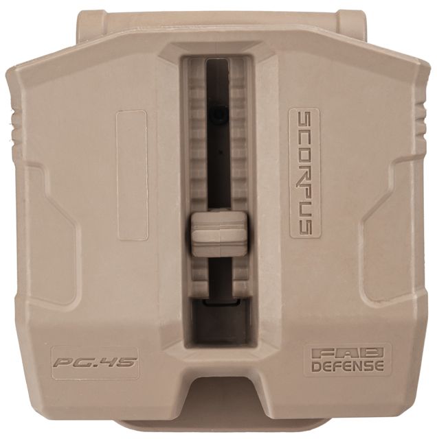 Scorpus Double Magazine Pouch Glock .45/10mm Flat Dark Earth - Fab Defense