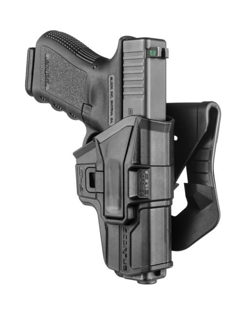 USED Scorpus Glock 9mm/.40 Level 1 Swivel Holster Paddle/Belt Right/Left SC-G9SB EDEMO1 Used Condition Fair - Fab Defense