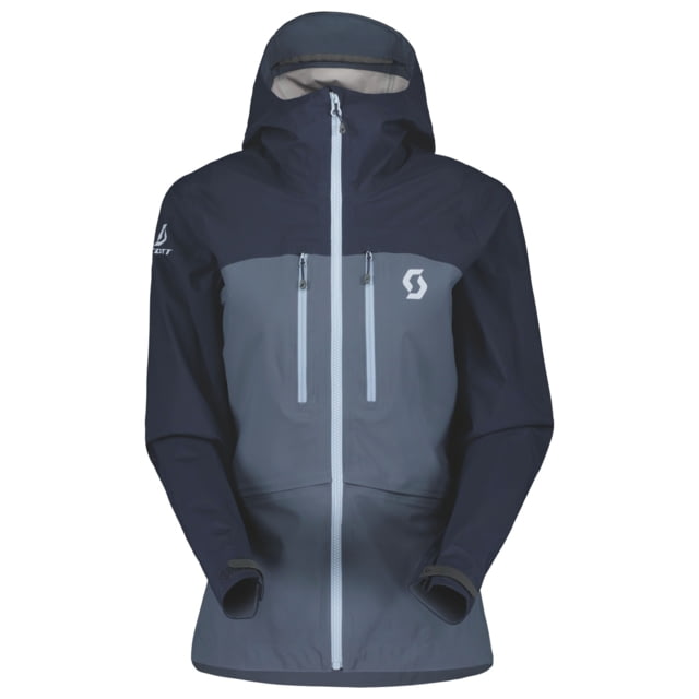 SCOTT Explorair DryoSpun 3L Jacket - Women's Dark Blue/Metal Blue Small